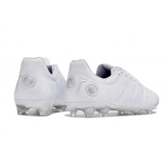 Adidas Adipure 11 PRO X PD25 TRX FG Beige And White Soccer